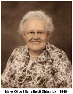 Mary Olive (Bansfield) Shinnick